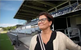  ?? ?? L-politikern Annica Elveroth, som har ett förflutet som både spelare och tränare i Halmia, är också ny i styrelsen.
