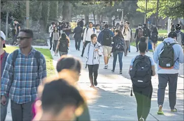  ?? STAFF FILE PHOTO ?? Candidates for governor have many education proposals that may affect San Jose State University students.