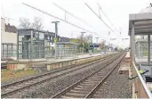  ?? ?? Der Bahnhof Oppum verfügt über einen Aufzug und ist barrierefr­ei.