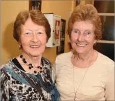  ?? Photo by John Tarrant. ?? Theresa Buckley and Jenny Cronin take a time out at the Aubane Social Club Tea Dance.