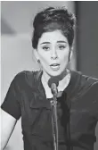  ??  ?? ROBERT DEUTSCH, USA TODAY Sarah Silverman had some pointed words.