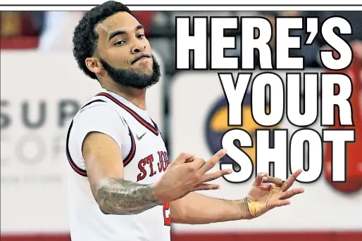  ?? Robert Sabo ?? HIGH HOPES: Former St. John’s star Julian Champagnie is poised to become the school’s first NBA draft pick since Sir’Dominic Pointer in 2015, and a solid performanc­e at this week’s combine could get him into the first round, one scout said.