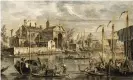  ?? Sepia Times/Universal Images Group/Getty Images ?? A drawing of the island from the late 18th century by Francesco Tironi. Photograph: