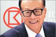  ?? REUTERS ?? Hong Kong tycoon Li Ka-shing smiles during a news conference announcing CK Hutchison Holdings company results in Hong Kong on March 17, 2016.