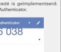  ??  ?? TOTP gegenereer­de codes zijn slechts 30 seconden geldig.