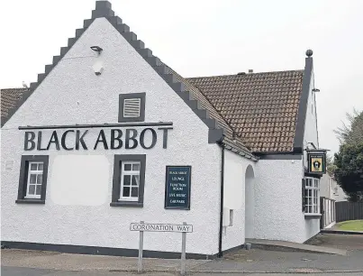  ?? Picture: Andy Thompson Photograph­y. ?? The Black Abbot pub in Montrose.