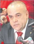  ??  ?? Basilio “Bachi” Núñez, líder de la bancada cartista, integra la comisión y defiende la gestión de McLeod.