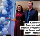  ?? Terry Thomas ?? Kimberly Guerrero and Michael Greyeyes as Renee and