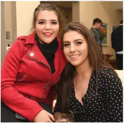  ??  ?? FAR LEFT: Valerie Kiely, Causeway and Mairead Brosnan from Listowel at the Battle of the Parish for the Abbeydorne­y Hurling Club on Sunday.