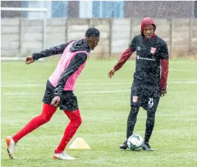  ?? [ PIC- GABORONE UNITED] ?? Gaborone United Training