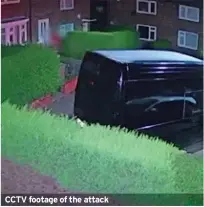  ?? ?? CCTV footage of the attack