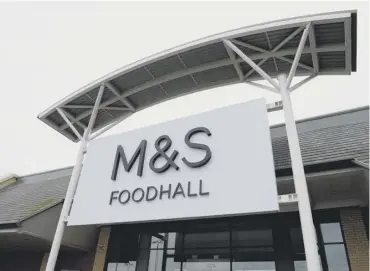  ?? PICTURE: LISA FERGUSON ?? 0 M&S is focusing efforts on larger Simply Food shops with parking access