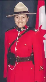  ?? — CP FILES ?? Charges have been laid against a man in the death of Const. Sarah Beckett, who was killed when her cruiser was rammed.