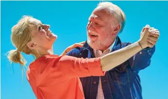  ??  ?? Slightly unbelievab­le: Heisenberg’s Anne-marie Duff and Kenneth Cranham