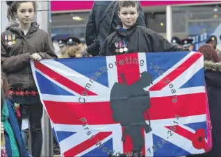  ??  ?? Has the council no shame, asks Jack Reed, who saw traffic wardens putting tickets on the cars of those going to the Remembranc­e Day service