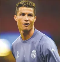  ??  ?? Cristiano Ronaldo