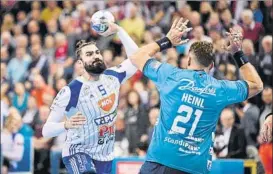  ?? FOTO: EFE ?? A Jorge Maqueda, actual jugador del Pick Szeged, el Vardar aún le debe dinero