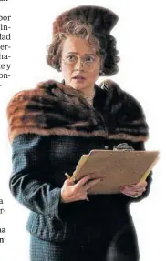  ?? ?? Helena Bonham Carter, en una escena de ‘Los niños de Winton’