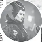  ?? FRANK CONNOR, DISNEY ?? Maleficent, a live- action spinoff of Sleeping Beauty, did wickedly well banking on Angelina Jolie’s charms.