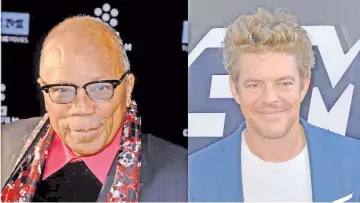  ??  ?? Quincy Jones (left) and Jason Blum will be celebrated at the awards on Feb 6.