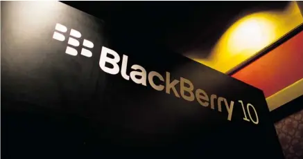  ?? BRENT LEWIN/BLOOMBERG ?? Embattled technology giant Research In Motion is set to take the wraps off its new operating system, BlackBerry 10, on Wednesday.
