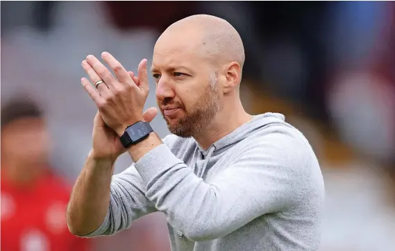  ?? Picture: Paul Harding/Getty ?? Ben Garner returns to the Memorial Stadium tomorrow in charge of Swindon Town