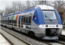  ??  ?? Deux nouveaux trains sont déjà arrivés entre la gare de l’Est et La Ferté-Milon.