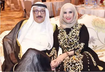  ?? ?? The Ambassador of the State of Kuwait, His Excellency Musaed Saleh Althwaikh and his wife, Madame Sabeekah Alghanim