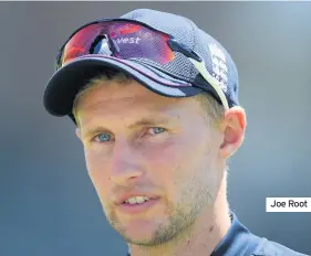  ??  ?? Joe Root