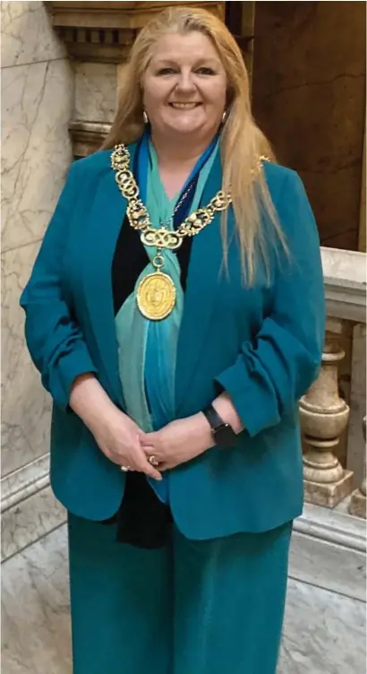  ?? ?? Lord Provost Jacqueline McLaren described how she repeatedly faces misogyny in the council chambers