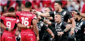  ?? PHOTO: MARTY MELVILLE/PHOTOSPORT ?? Wellington hooker Danny Levi (bottom right) will get his first start in a test match, when New Zealand host Fiji.