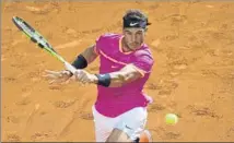  ?? FOTO: EFE ?? Rafa Nadal debuta hoy en el segundo turno de la Suzanne Lenglen (la jornada se inicia a las 11) contra Benoit Paire. El manacorí llega con buenas sensacione­s a Roland Garros, donde busca su 10º título