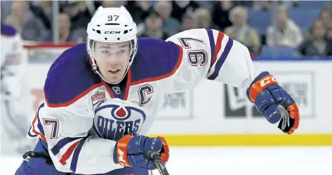  ?? THE ASSOCIATED PRESS FILES ?? On the same day that Connor McDavid was nearing agreement on an eight-year extension with the Edmonton Oilers, another star, Chris Paul, was moving elsewhere in the National Basketball Associatio­n.