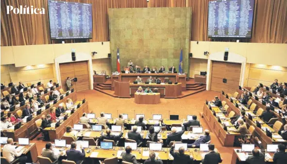  ?? FOTO: DEDVI MISSENE ?? La sala de la Cámara de Diputados.