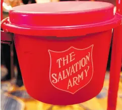  ?? JIM WELLS / POSTMEDIA NEWS FILES ?? The Salvation Army has launched its kettle fundraisin­g campaign with musical performanc­es at the Pine Centre Mall for years, says the head of the local chapter there.