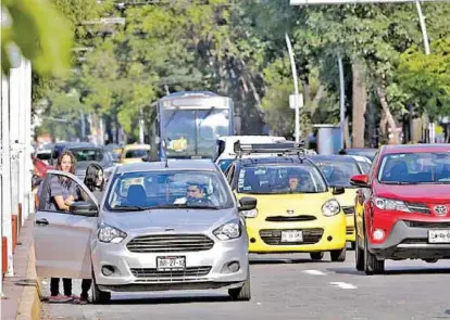  ?? FERNANDO CARRANZA ?? Uber, Cabify y City Drive deben de estar registrado en un padrón estatal