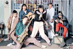  ??  ?? Turning up the volume: rock band The Boomtown Rats helped to refresh Irish culture