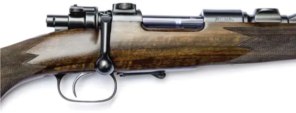 ??  ?? Le 7-08 Remington peut aussi être proposé sur quelques beaux boîtiers Mauser courts.