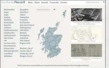  ??  ?? Find your tax-paying ancestors using ScotlandsP­laces