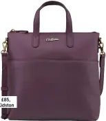  ??  ?? Bag, £85, Cath Kidston