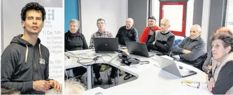  ??  ?? François Potier animera les ateliers au centre de télétravai­l.