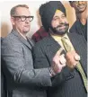  ??  ?? Bhatia was at the launch of coach Nick Nurse’s charitable foundation when the NBA suspended its season.
