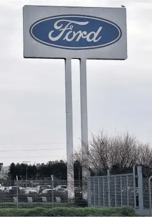  ?? PETER BOLTER ?? The Ford plant in Bridgend