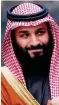  ??  ?? Silenced: Jamal Khashoggi, right, and Prince Mohammed