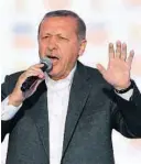  ?? FOTO: SCANPIX ?? Tyrkisas president Recep Tayyip Erdogan vil ha kontroll.