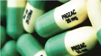  ?? ?? Certain antidepres­sants such as Prozac are known to increase suicidalit­y in some people.