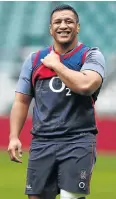  ??  ?? Mako Vunipola of England will play a crucial role against France.