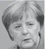  ??  ?? Angela Merkel