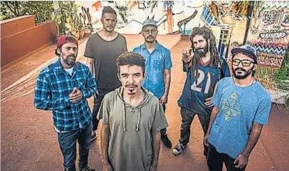  ??  ?? Colectivo musical. La banda chilena mostrará su renovado repertorio.