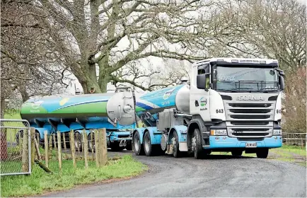  ?? PHOTO: CHRISTEL YARDLEY/STUFF ?? A wet winter followed by a dry summer has resulted in a fall in milk production.